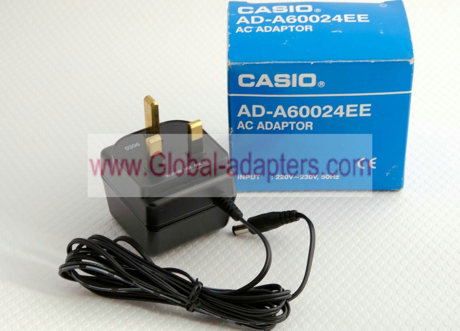 New Casio AD-A60024EE DC 6V 240mA AC Adapter Charger - Click Image to Close